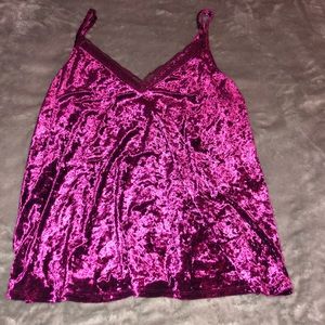 Torrid velvet top